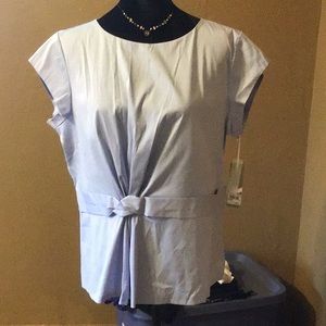 NWT gathered cotton top